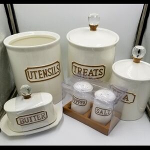 THL Treats, Utensils, Tea, Butter, Salt & Pepper Set